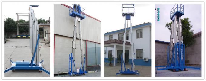 16m elektrischer Mannaufzug/hydraulischer Leiteraufzug/kletternde Arbeitsbühne des Mastes für Verkauf