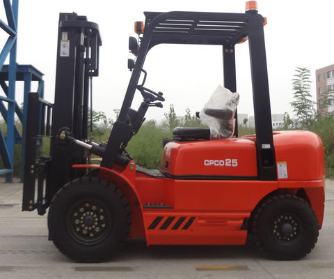 Kraftlenkung Diesel Gabelstapler Gabellänge 1,07-2,5 Meter Gabelbreite 120-200 mm